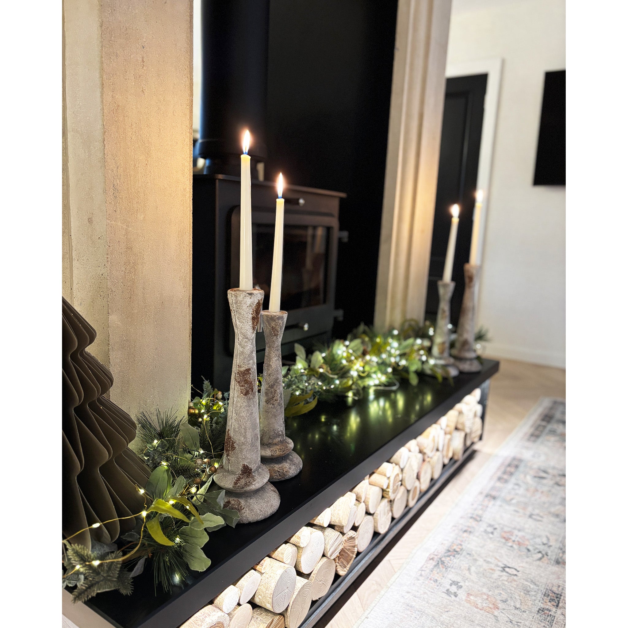 Rustic Candle Stick